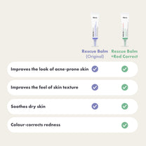 Rescue Balm + Red Correct | Post Blemish Cream | Hero Cosmetics