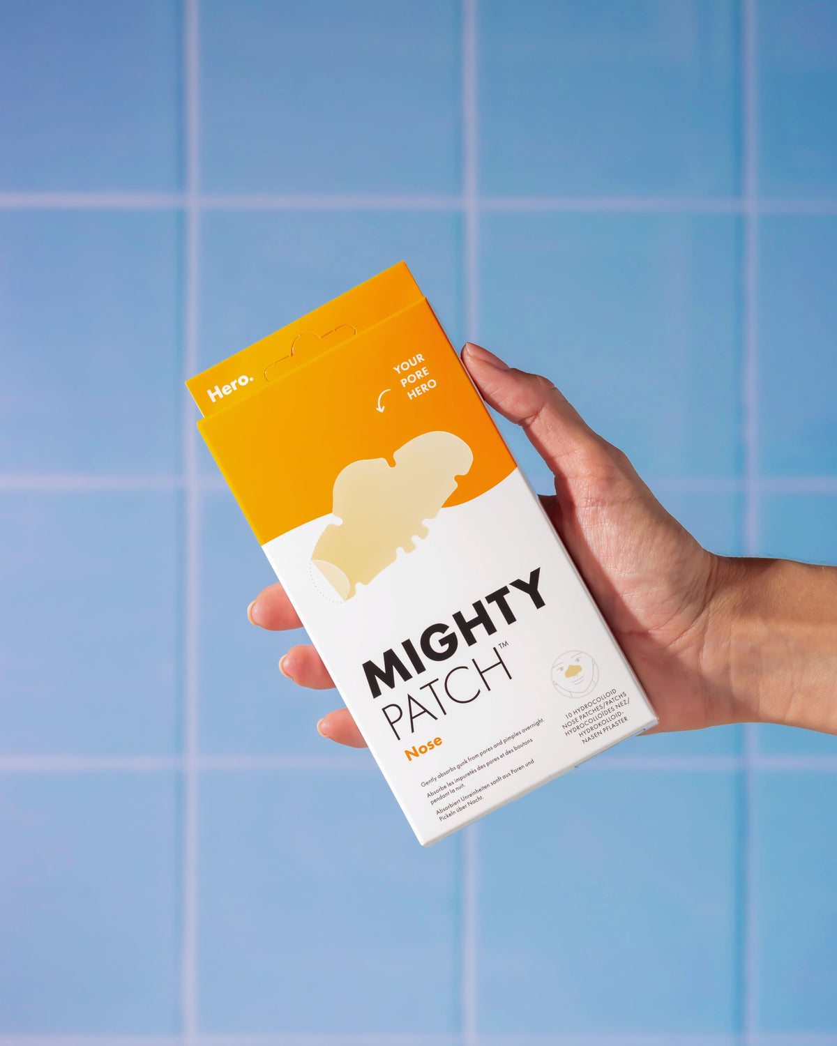 Mighty Patch Nose | Hydrocolloid Nose Strips & Patches | Hero Cosmetics